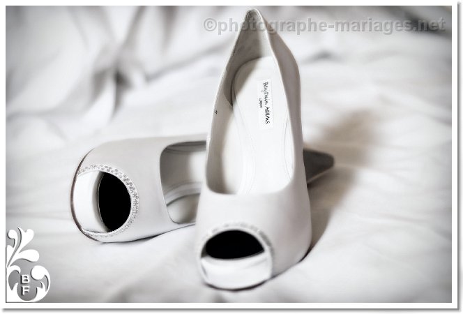 Chaussures de la mariee - Royal Riviera Saint Jean Cap Ferrat