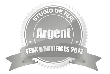 medaille argent studio de rue feu artifice