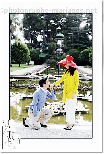 La demande en mariage a la Villa Rothschild