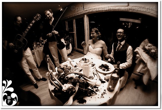 Photographie de la table des maries au Cap d'Antibes