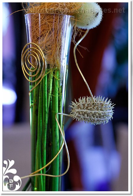 Photographie de details de la decoration florale 2